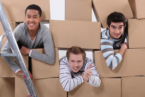 Local man and van moving household items