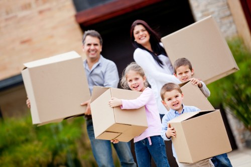 Small business relocation with a van in North London
