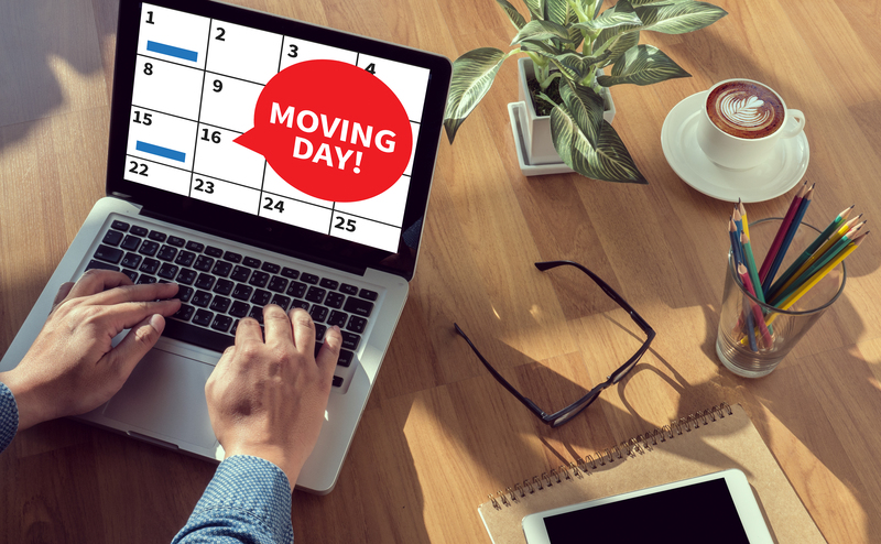 Local removals team planning a move in north London